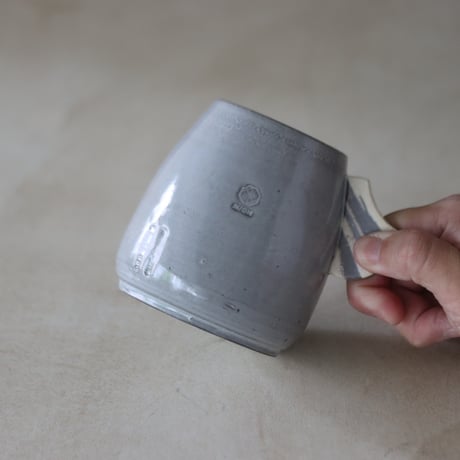 N/OH【食器】はみ出しmoon Mug Cup / MARBLE NOHBLE / 中   no.1101-9