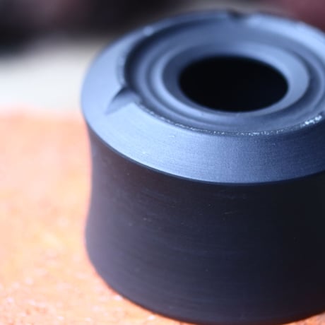 Yuta  Uchida 〝black  clay  mini″   /   humanity pot       no.510-57