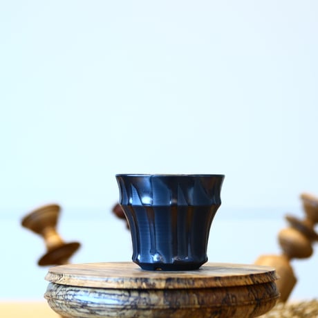 Yuta Uchida〝black glaze″ / humanity pot    no514-U33