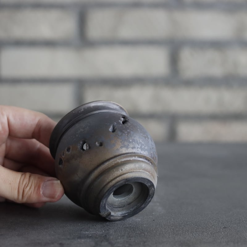 takero pot / mushikui / 炭化焼成 (2号) no.531-109 |