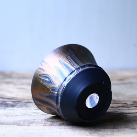 Yuta  Uchida 〝gold  glaze″   /   humanity pot       no.80249