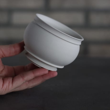 takero pot / 白 (3号)  no.201-53
