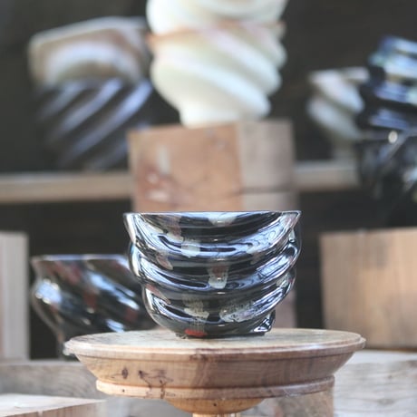 P&A ceramic ware / spiral pot 　no.108-103