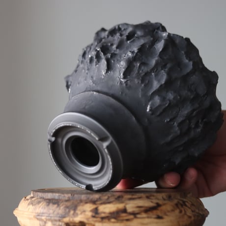 Yuta Uchida / black rust monst / humanity pot    no.818-17
