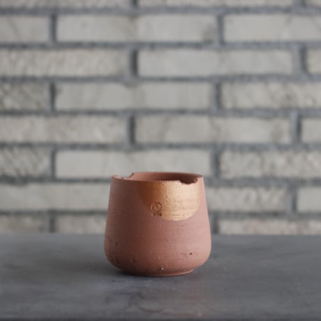 N/OH / コロ鉢 / Persimmon＋Moon / SS (3号)   no.215-99