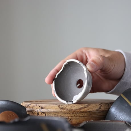N/OH / コロ鉢 / Classic grey / 2号    no.428-90