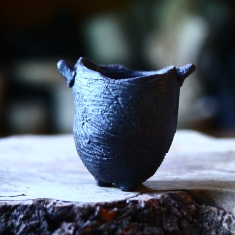 joint pot   安西桂   ×   安西岳郎   親子鉢〝土の子″ ミミツキ  no.71243