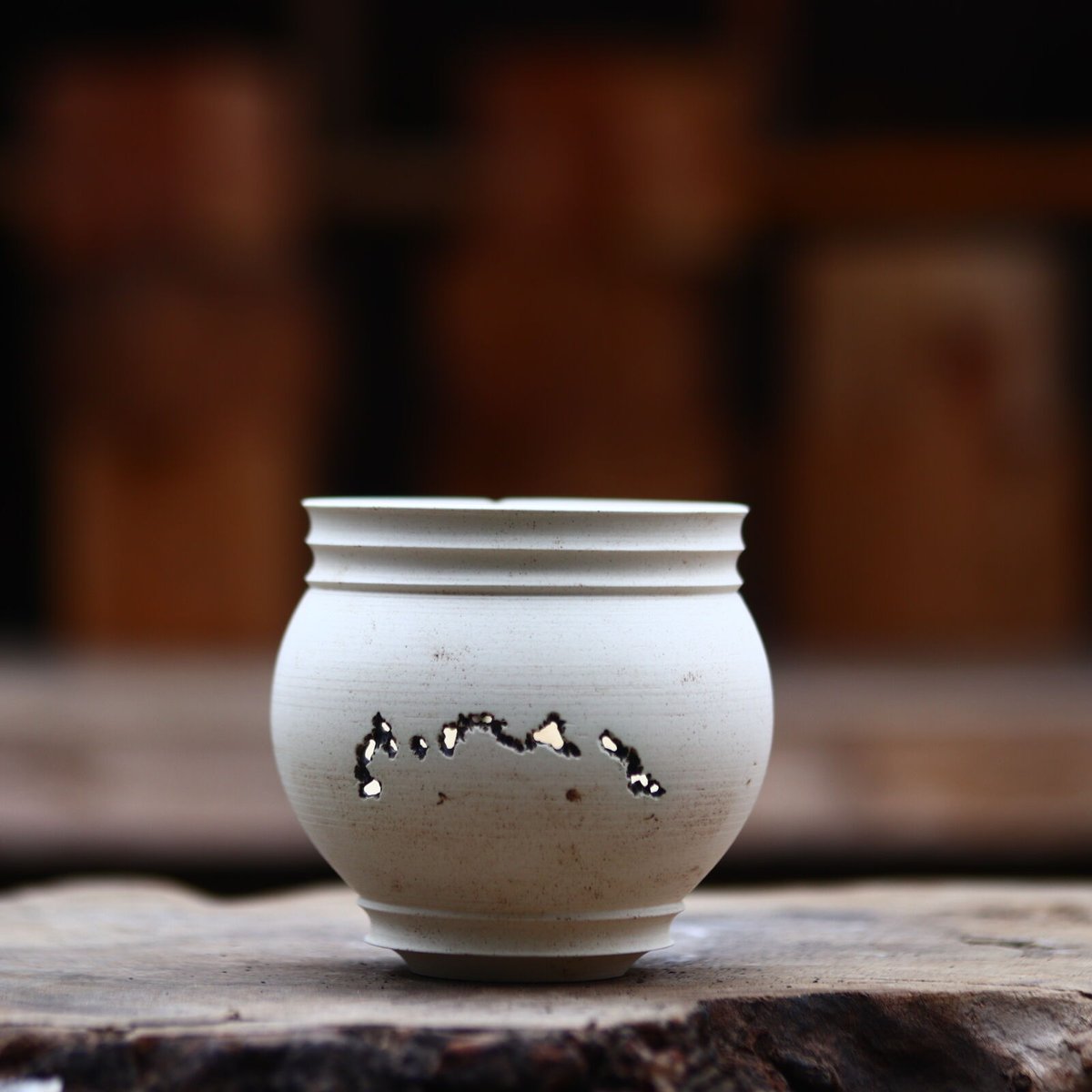 たけろうポット/ハク/ムシクイ(ツボ S) no.402-81 | 芽の巣山