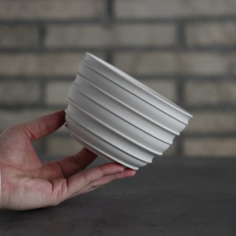 takero pot / 白 (4.5号)  no.201-11