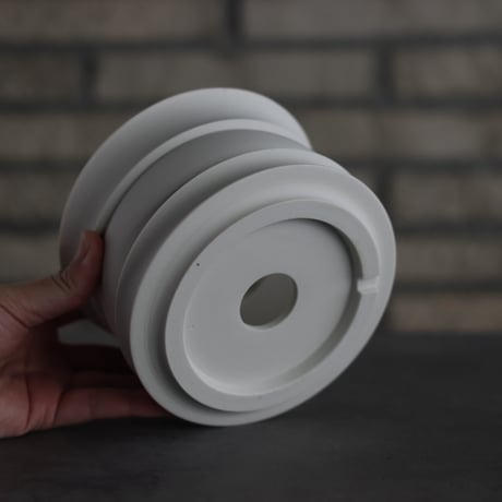 takero pot / 白 (5号)  no.201-9