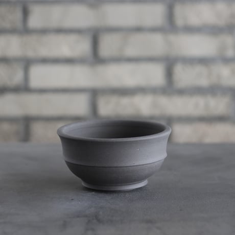 takero pot / ヤキシメ クロ (4号)   no.208-50