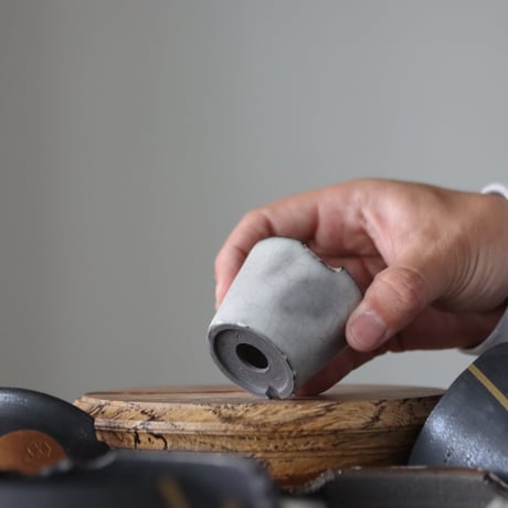 N/OH / コロ鉢 / Classic grey / 2号    no.428-94