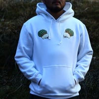 humanity×MENOSYAMA 【poorpatch parka】obesahead parka（WHITE）予約販売