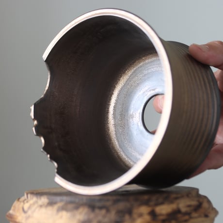 Yuta Uchida / gold rust melt / humanity pot     no.512-82