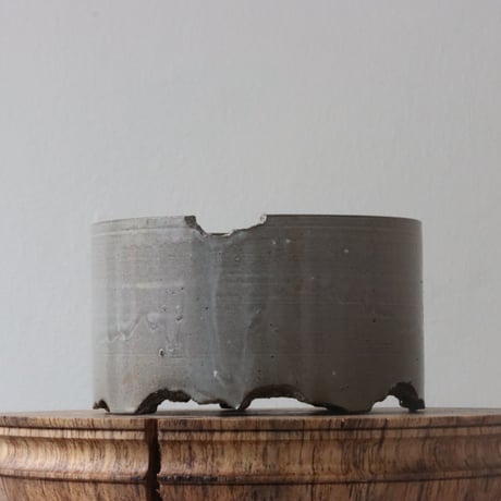 N/OH / コロ鉢 / Grey+Moon / SS (3.5号)  no.504-158