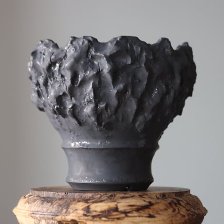 Yuta Uchida / black rust monst / humanity pot    no.818-17