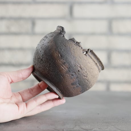 takero pot / モミテツ  (4号)  no.1228-126