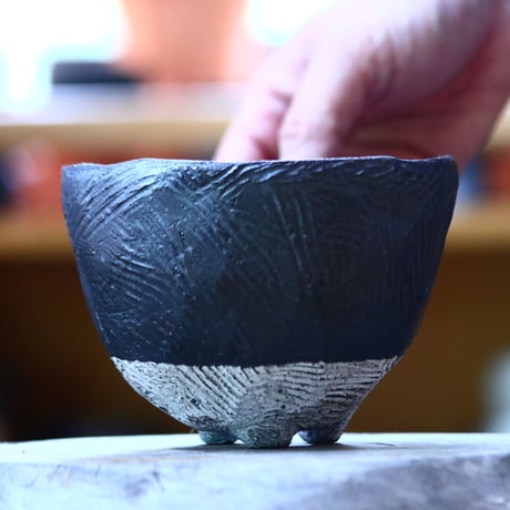 joint pot   安西桂   ×   安西岳郎   親子鉢〝土の子″ L   no.1018-18