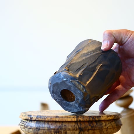 Kaori Ono〝bronze″ / humanity pot    no521-O26