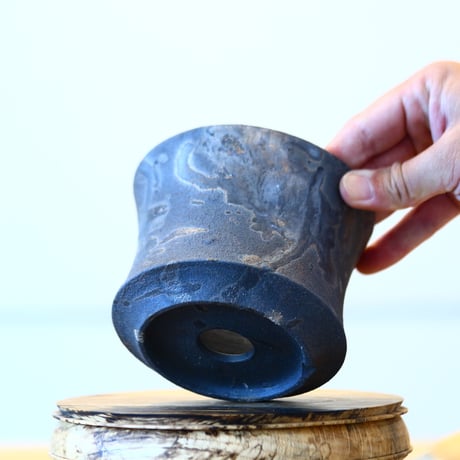 Kazuhiro Arima〝black bite″ / humanity pot    no813-23