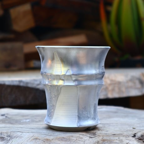 Yuta  Uchida〝 silver  rust″／humanity pot    no508168