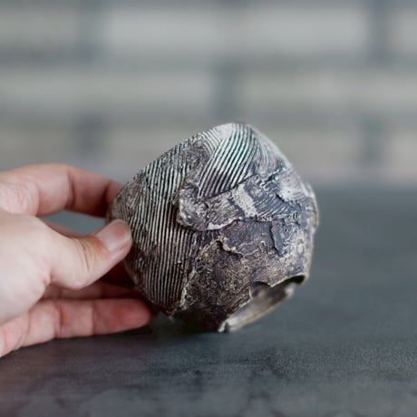 Masato Akutsu / graffito / humanity pot (2.5号)  no.824-55