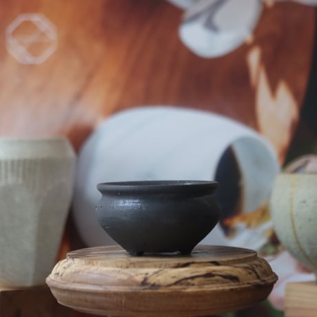 N/OH / コロ鉢 / N-Black + Line / XS   no.1110-45