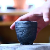 joint pot   安西桂   ×   安西岳郎   親子鉢〝土の子″ S   no.1018-27