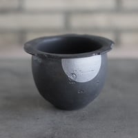 N/OH / コロ鉢 / N-Black + Moon / SS (4号)   no.503-410