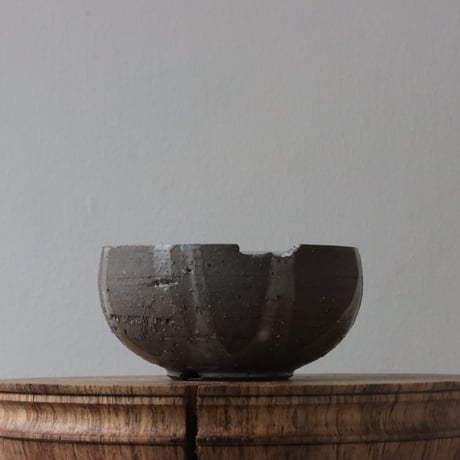 N/OH / コロ鉢 / RUNNY GREY+Moon / XS (3号)  no.504-174