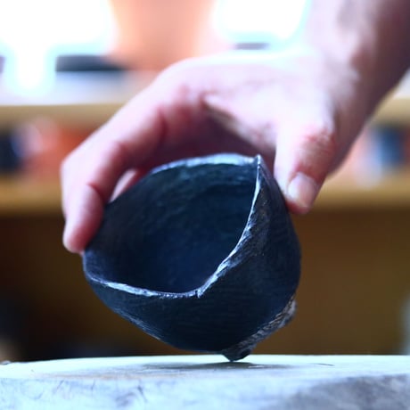 joint pot   安西桂   ×   安西岳郎   親子鉢〝土の子″ S   no.1018-24