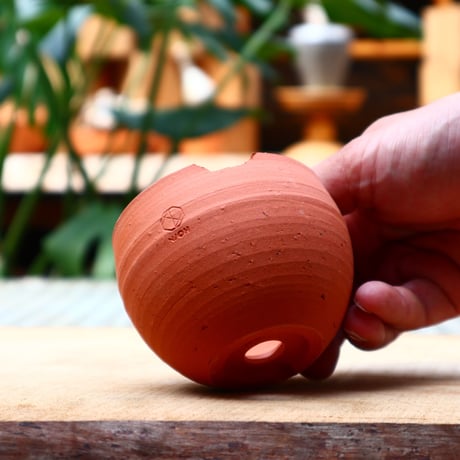 N/OH コロ鉢 / XS / Persimmon    no.424/32
