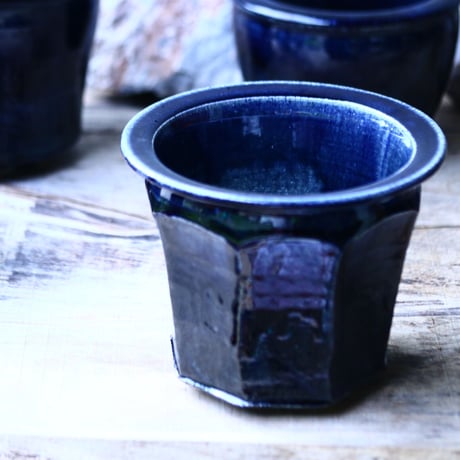 Tadao  Akutsu 〝瑠璃油″   /   humanity pot       no.91359
