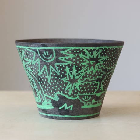 Yok Joaquin paint / 盆栽鉢   no.223/59