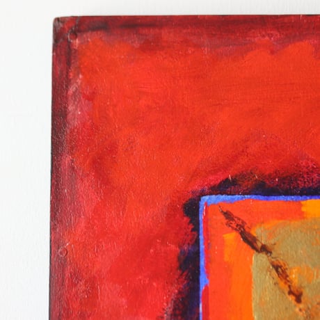 Andrew  Gemrich〝calavera″ アクリル絵画／humanity pot  no.1002B