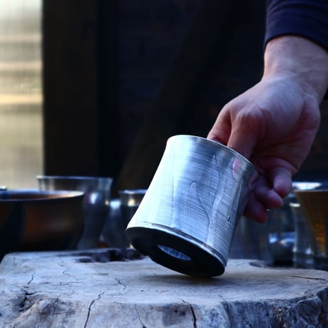 Yuta  Uchida 〝 silver  rust″    /   humanity pot      no.11768