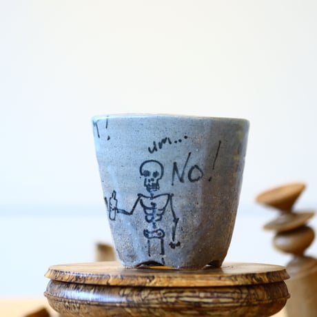 Andrew  Gemrich〝calavera″ / humanity pot    no521-G7