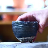 joint pot   安西桂   ×   安西岳郎   親子鉢〝土の子″ M   no.1018-34