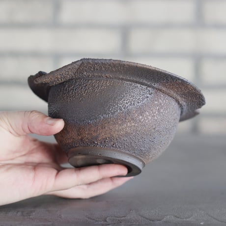 takero pot / モミテツ (5.5号)  no.1228-197