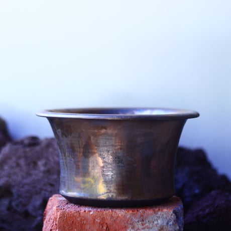 Yuta  Uchida 〝gold  rust″   /   humanity pot       no.42539