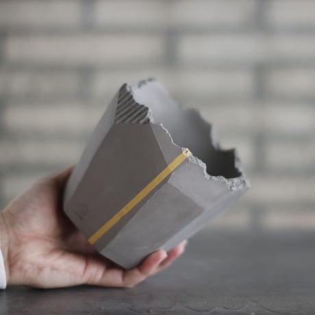 N/OH / 澪標 / smoky gray＋Line / S (4号)  no.1102-137