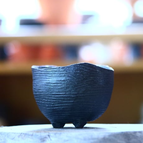 joint pot   安西桂   ×   安西岳郎   親子鉢〝土の子″ M   no.1018-28