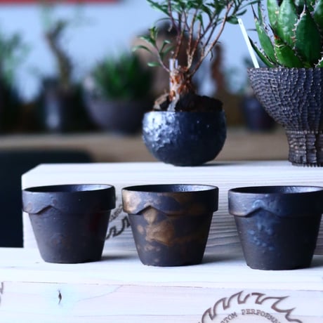 【TENN】YAMABACHI var. takero pot / 3color set