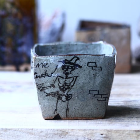 Andrew  Gemrich  〝calavera″   /   humanity pot       no.91313