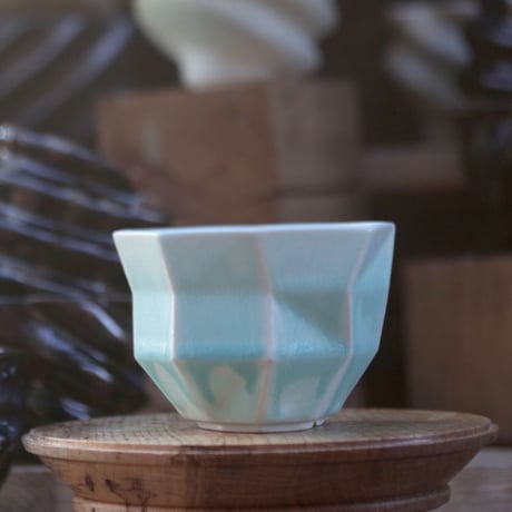 P&A ceramic ware / polygon pot 　no.108-100