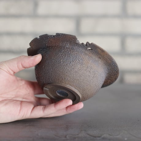 takero pot / モミテツ (5号)  no.1228-200
