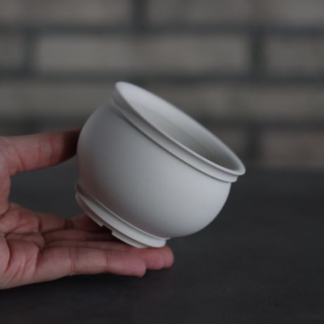 takero pot / 白 (3号)  no.201-39