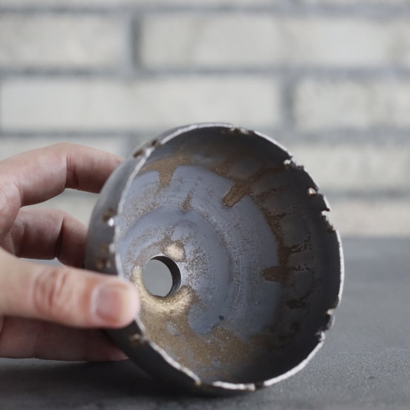takero pot / mushikui / 炭化焼成 (3.5号) no.531-94