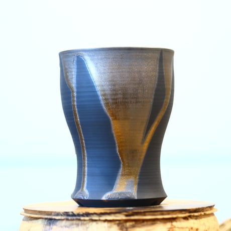 Yuta Uchida / gold glaze / humanity pot    no.1231-45