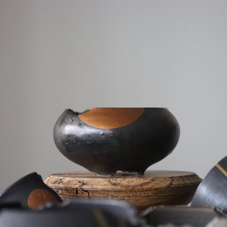 N/OH / コロ鉢 / Black + Moon / SS    no.428-27